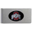 Ohio St. Buckeyes Brushed Metal Money Clip